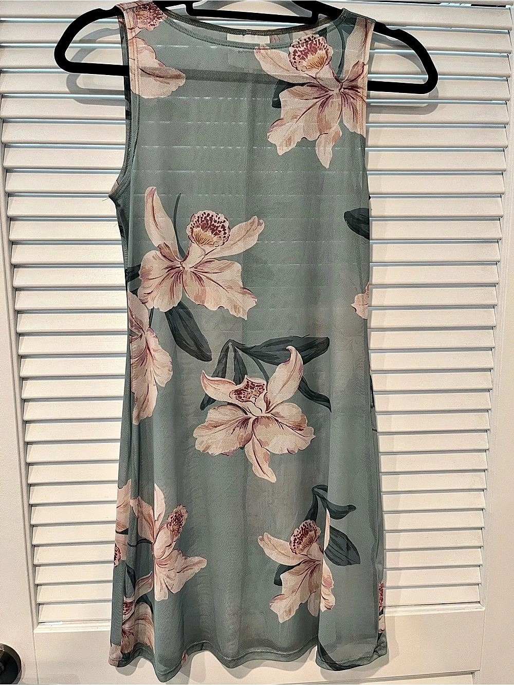 Reformation Benson Knit Dress Floral Maxi Green & Pink Small